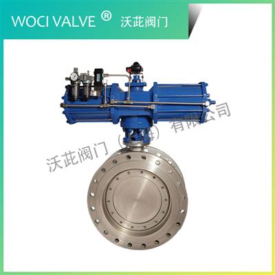 D643H 氣動三偏心硬密封蝶閥